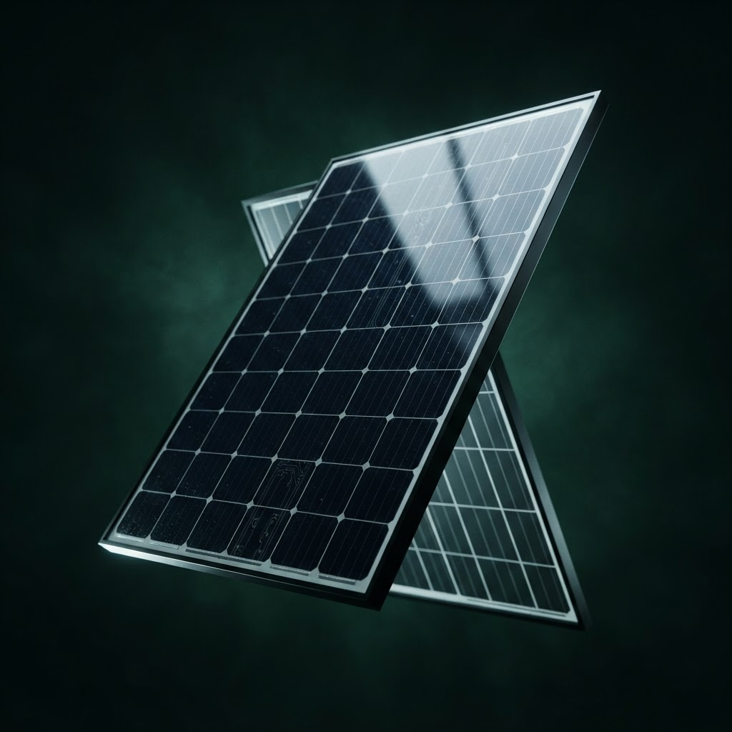 Shweta Solar N-Type TOPCon glass-to-glass bifacial solar module